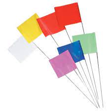 Presco 2x3x18 Marking Flags 