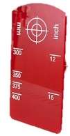Geomax Zeta Target Insert 12-15" / 300-400mm - Red