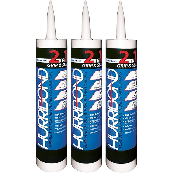 Hurribond 2-in-1 Adhesive and Caulk