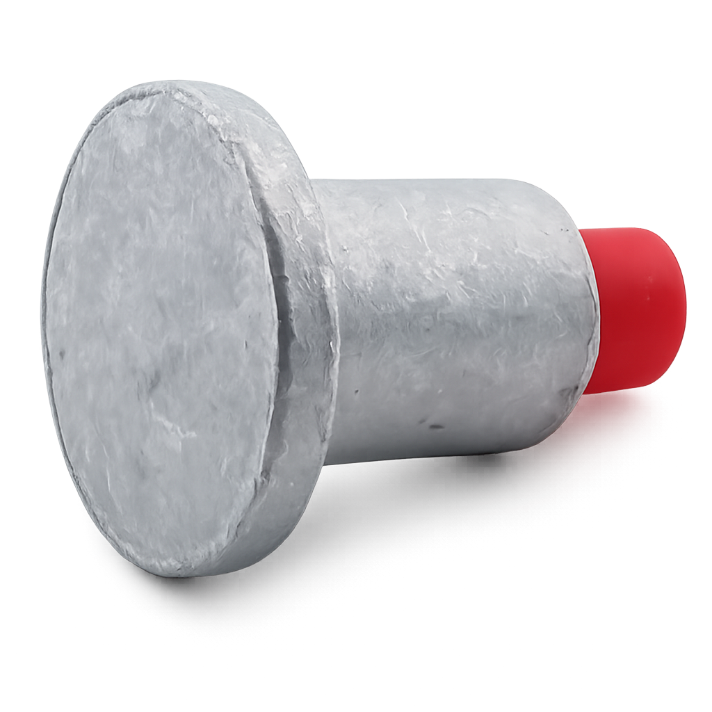 3/8" Aluminium Cap