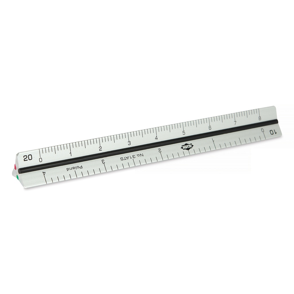 Alvin 4" Traingle Scale Eng