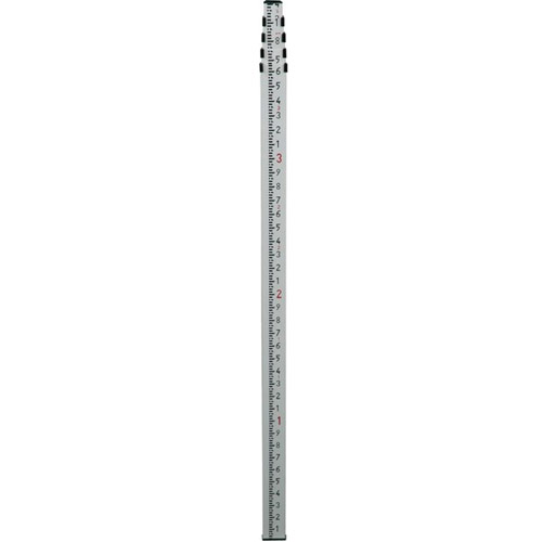 SECO 16.4' Aluminium Level Rod, 10ths