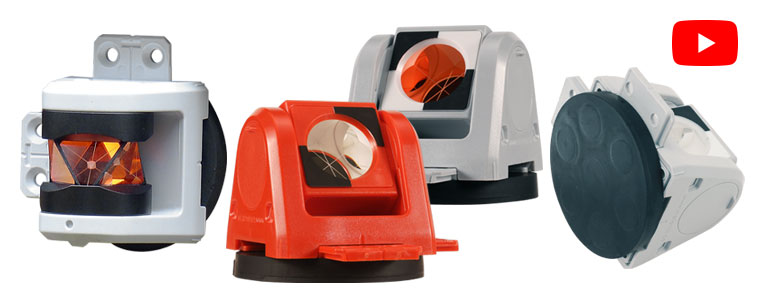 Rothbucher RSMP Mini Prisms w/ Tilt Function