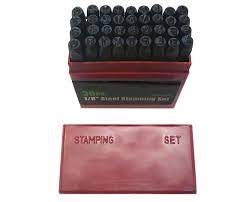 Chrisnik Stamp Sets, 26 Letters, 0-9