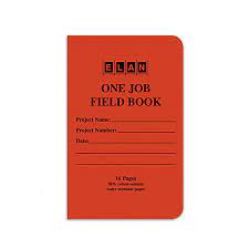 Elan 1-Job Field Book