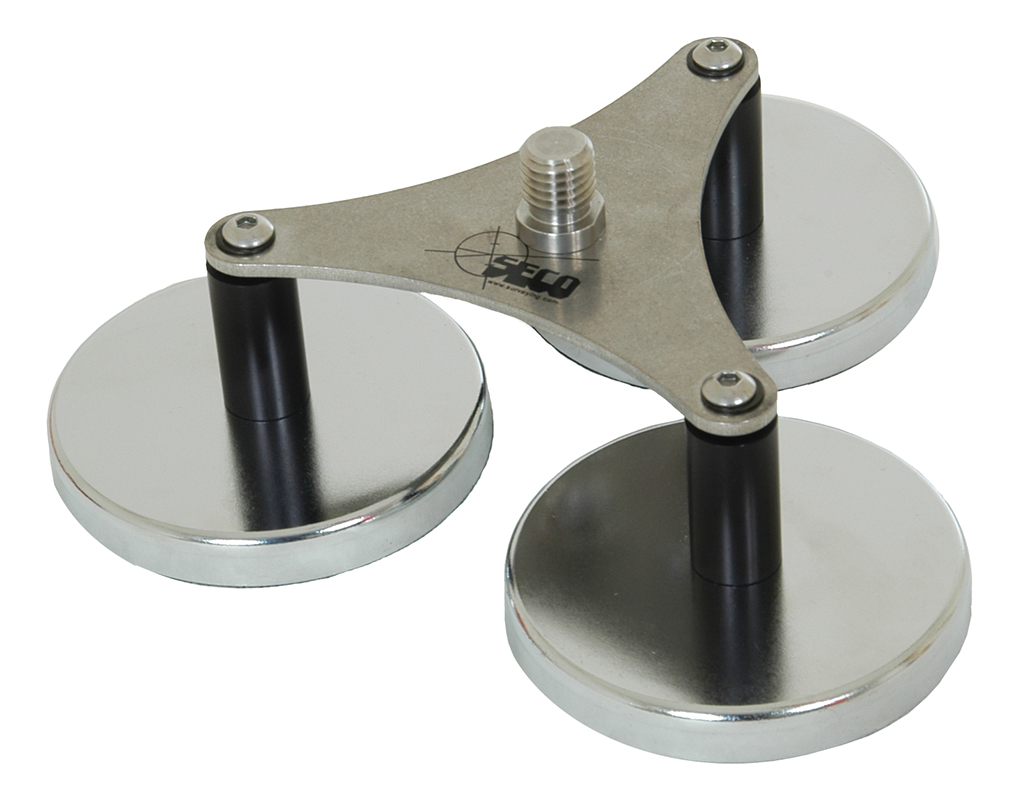SECO Triple Magnetic Mount, 5/8 X 11