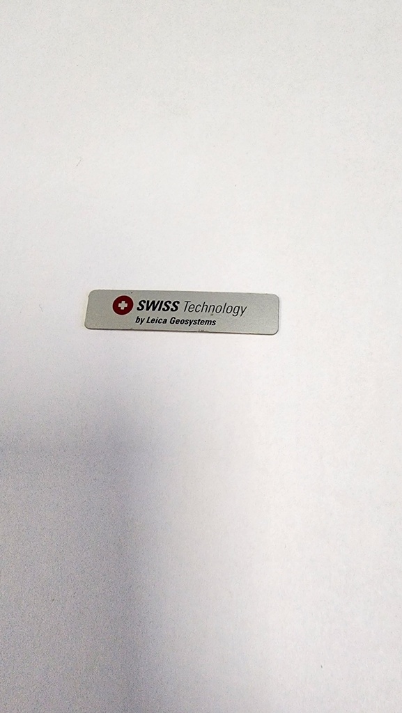 Leica "Swiss Technology" Label