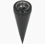 SECO Heavy Duty Prism Pole Point w/ Removable Plumb Bob Tip