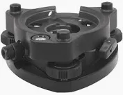 Sitepro Tribrach w/ Optical Plumb, Black								