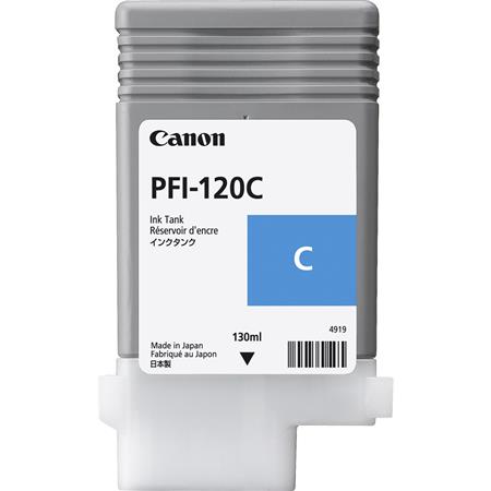 Canon PFI-120C 130ml Pigment Ink Tank for imagePROGRAF 