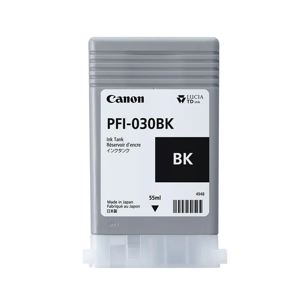 Canon PFI-030BK 55ml Pigment Ink Tank for imagePROGRAF