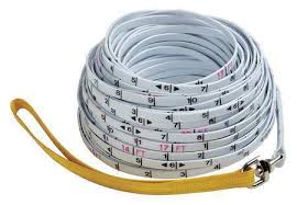 Keson 100' Surveyors Rope, 10ths/8ths
