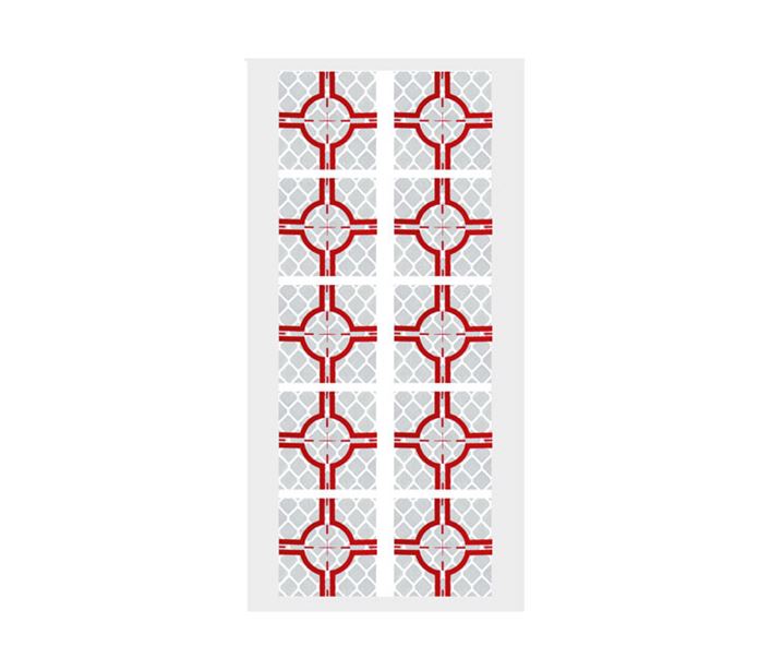 Target Reflectors 21X21 MM (Sheet of 10)