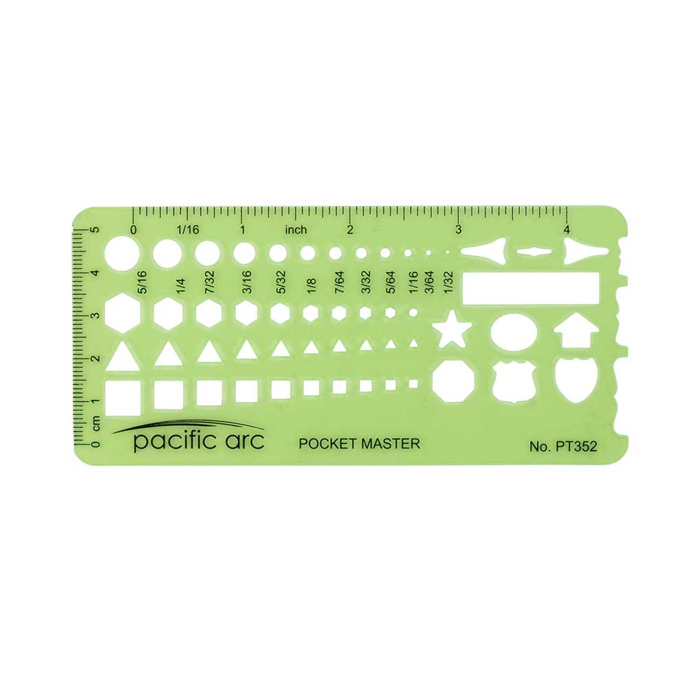 Pacific Arc PT-352 Pocket Master Template