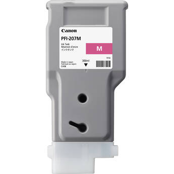 Canon PFI-207M Magenta Ink Cartridge, 300ml 