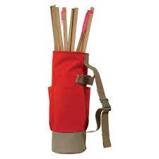 [8103-20-ORG] SECO 24" Lath Bag, Heavy Duty w/Pockets