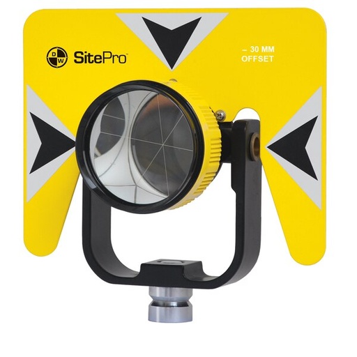 [03-1010-Y] Sitepro Single Prism System, Yellow