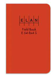 Elan Field Book, Hard-Bound, E648x4 