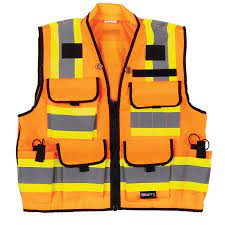 Sitepro 23-750 Premium Safety Vest, Surveyor