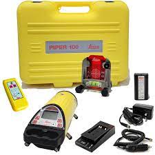 [787704] Leica Piper 100 Pipe Laser (includes Remote, Target, 6" Feet, Battery & Charger)