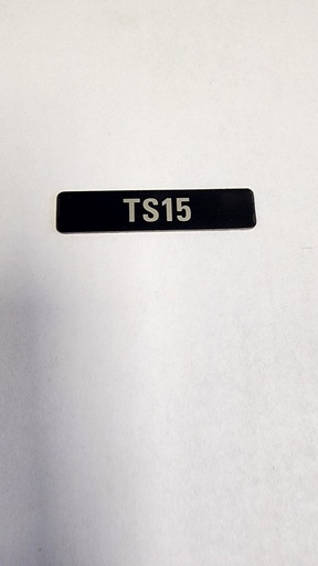 [780660] Leica Instrument Label “TS15”