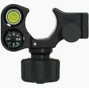 [5200-155] SECO Pole Clamp w/Vial & Compass, 40min, 1.25" 