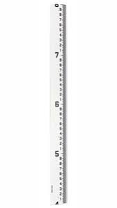 [99002] Crain 4-8' Stream Gauge, Fiberglass, Tenths