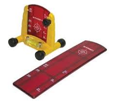 [TTECHTARGETSM] Targetec Pipe Laser Target w/Stand, Small

