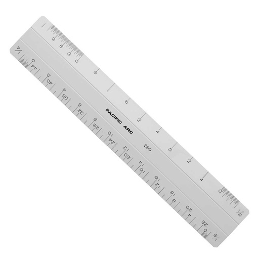 [261VS] Pacific Arc 261VS 6" Flat Scale, Engineer