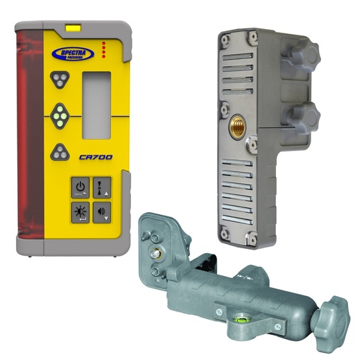 [CR700] Spectra Precision CR700 Combo Receiver w/ C70 Clamp & C71 Magnetic Mount