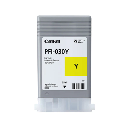 [CIPIFI030Y] Canon PFI-030Y 55ml Pigment Ink Tank for imagePROGRAF 