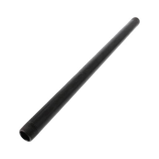 [1/2x18 IRON] Black Iron Pipe, 1/2"x18", Bundle 15