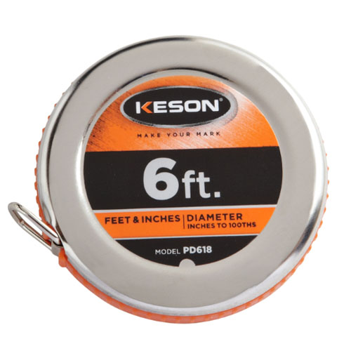 [PD618] Keson 6' Tree Diameter Tape