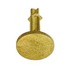 [19-703] Sitepro 3" Brass Marker, Flat
