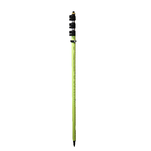 Sitepro Twistlock Prism Pole, Flo Yellow