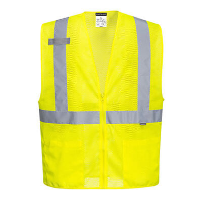 Portwest Economy Mesh Zipper Vest