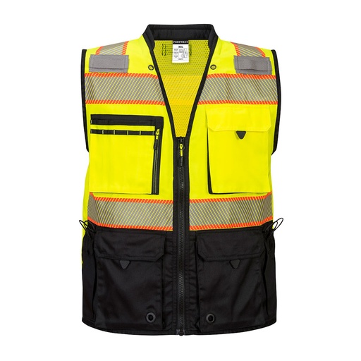 Portwest Surveyor Vest, Class II, Yellow/Black