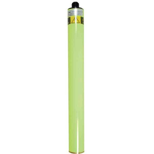 [5130-00-FLY] SECO 1' Pole Extension, Flo Yellow