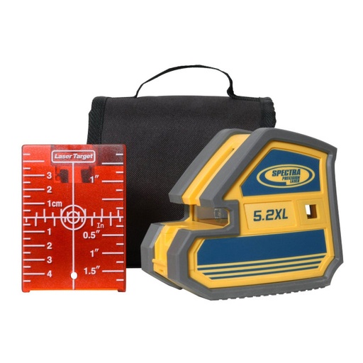 [5.2XL] Spectra Precision 5.2XL Crossline Laser w/Mount