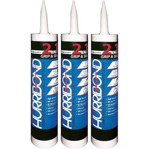 Hurribond 2-in-1 Adhesive and Caulk
