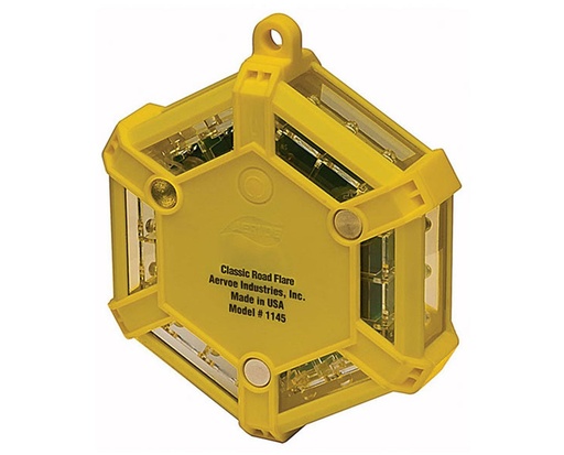 [11620] Aervoe Flare Kit, Amber LEDs, W/ Charging Case