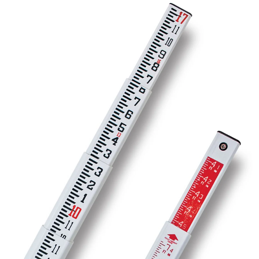 Sitepro SPR-Series Level Rod, 17'  