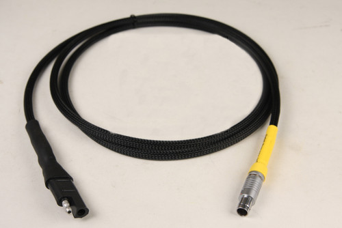 [80009-R] Western States Cable Satellite Easy Pro Radio Power Cable, 3'