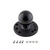 [913033] Leica MMB1514 Ram 2.5" Plate w/C-Ball, Screws