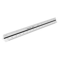 [T-561BP] Pacific Arc 6" Plastic Scale, Architect