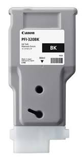 [CIPFI320BK] Canon PFI-320BK 300ml Black Pigment Ink Tank