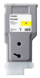 [CIPFI320Y] Canon PFI-320Y 300ml Yellow Pigment Ink Tank