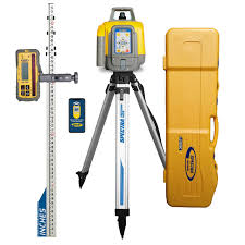 Spectra Precision LL1505C Laser Kit w/ HL450, C45, , 15' rod, Q104025 Tripod, Case